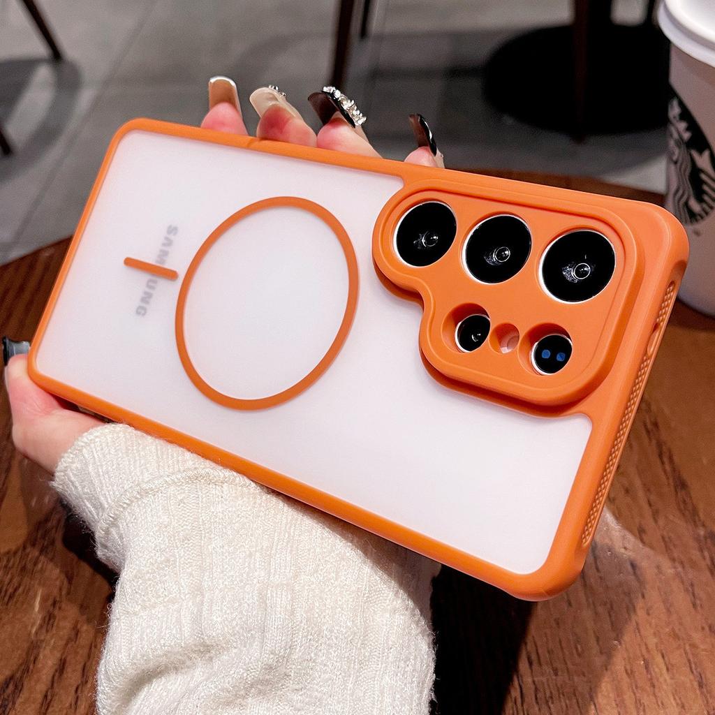 The heat dissipation edge is suitable for Samsung s11ultra mobile phone case GalaxyS11 + matte magnetic matte translucent skin feel