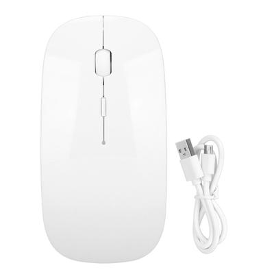 Wireless Mouse Silent Working 450mAh Rechargeable Auto Sleep Fingerprint Proof Comfortable Laptop Mouse