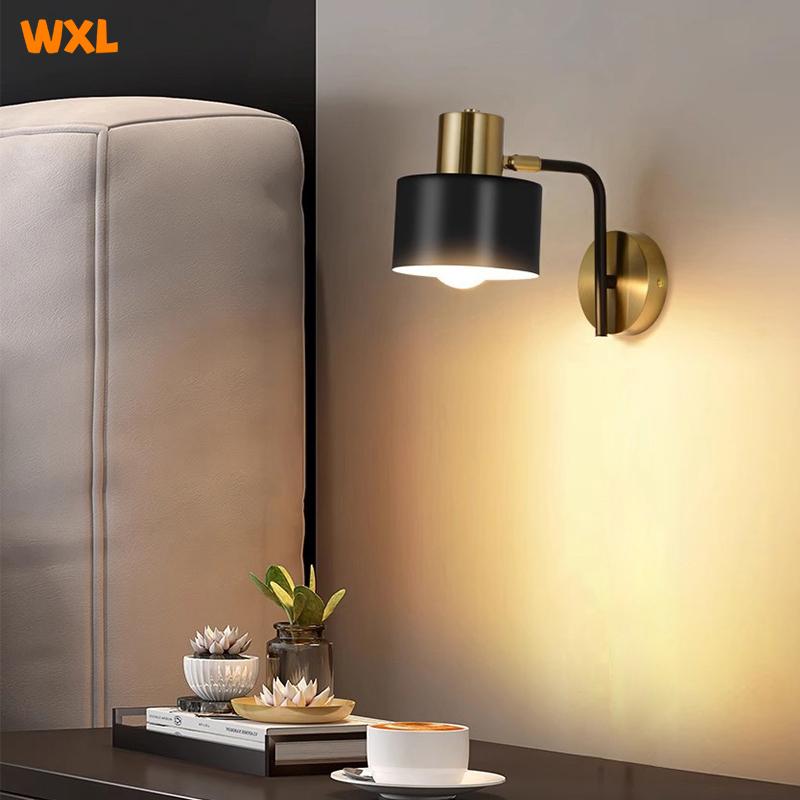 LED Wall Light Bedroom Bedside Wall Lamps Living Room Study Corridor Home Wall Lamp Modern Simple Home Decoration Light  Fixture