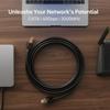 Cat6 40Gbps Ethernet Cable 2000Mhz RJ45 Ultra Thin Network Cord for Laptop Desktop TVGood Quality