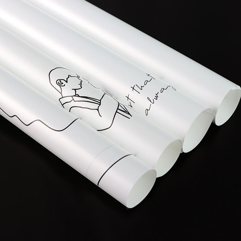 Trendy Floral Kraft Paper for Bouquet Wrapping