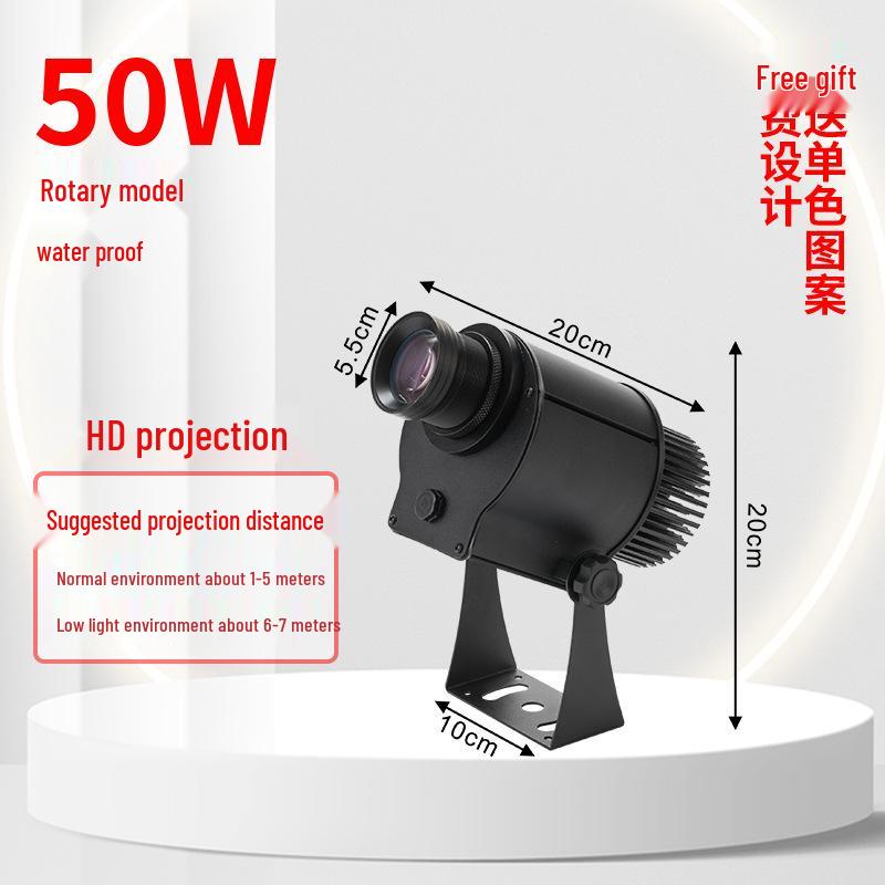 Outdoor Pattern Projection Light - Industrial Warning & Decorative Lighting