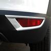 2015 2016 2017 2018 For Mazda CX3 CX-3 Car Chrome ABS REAR FOG LIGHT Reflector Trim Exterior Foglight Hood Accessories