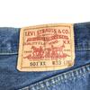 90s Vintage Levi's 501xx Denim Jeans W33 Inseam 78cm Blue Made in Colombia(USED)