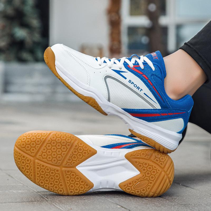 Wear-resistant new non-slip table tennis shoes breathable student tennis shoes men's and women's professional badminton shoes volleyball shoes