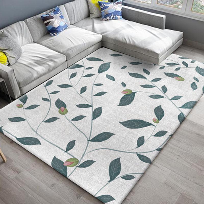 Modern Nordic Rectangular Carpet - Cozy Living Room, Sofa, Coffee Table, or Bedroom Mat