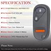 MechanMagic Key Fob Remote Replacement Fits For Honda Civic DX EX LX/Honda Pilot 2001 2002 2003 2004 2005 2006 2007 NHVWB1U523 Keyless Entry Remote