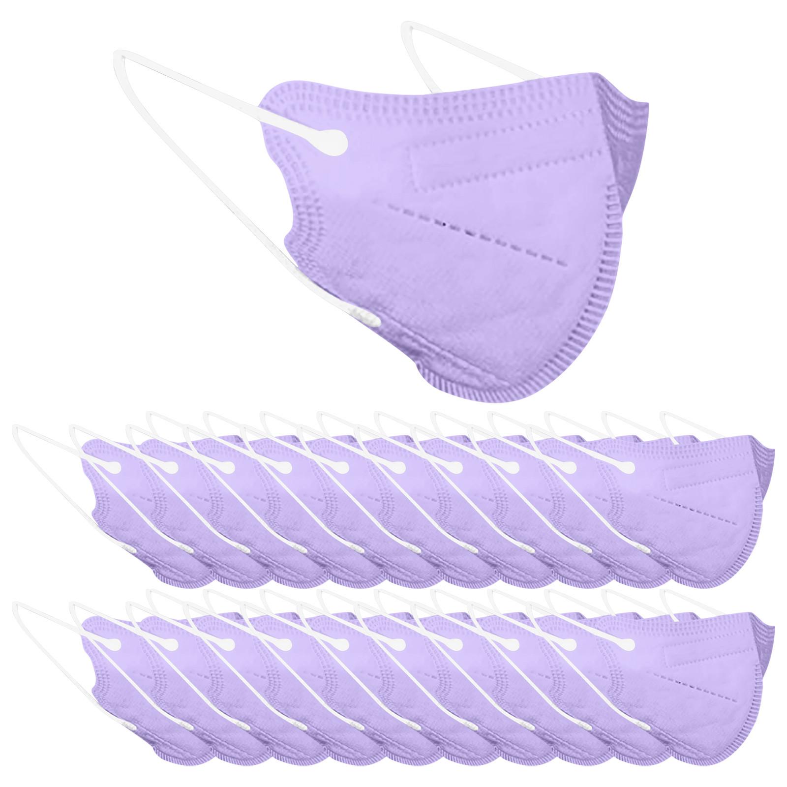 

M94k Extra Small Comfortable Child Face Mask Disposable Breathable Mask Cool-Kids Colors For Girls And Boys 20 PK G