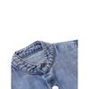 Spring and Autumn Boys' Stylish Denim Vest Children's Clothing Kids' Stand Collar Cardigan Baby Sleeveless Solid Color Jacket