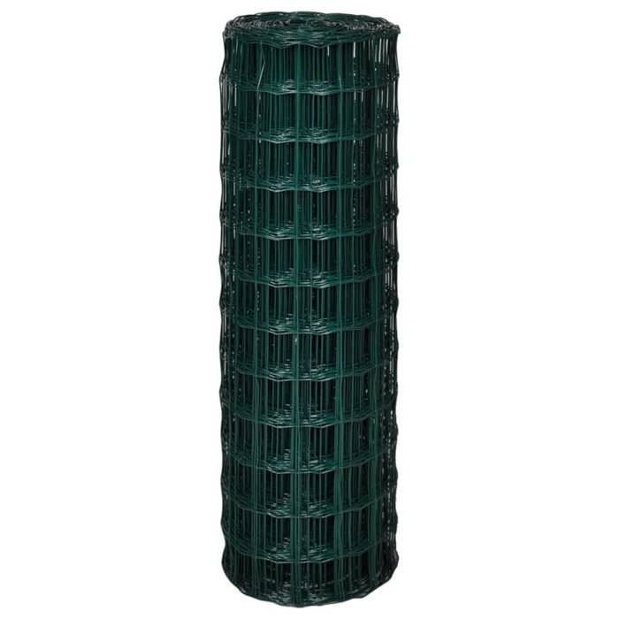 VidaXL Garden Fence with Mesh Wire Border Grid Barrier Farm 140574