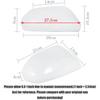 For Toyota Camry V70 8th 2018-2021 Rearview Mirror Cover Lid Car Wing Door Side Cap Shell Left Pearl white