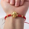 Hand Rope Snake Year Bracelet Chinese Style Fortune Bracelet Unique Lucky Red Rope  Couple