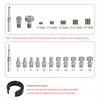 MTB Road Bicycle Hub Bearing Removal Tool Bike Freehub Bearing Tool Tower Base Bearing Removal Puller Bike Hub Bearing Repair