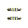 Xenon White 9-SMD 1.50" 36mm 6411 6418 LED Bulbs For Car Interior Map Dome Light