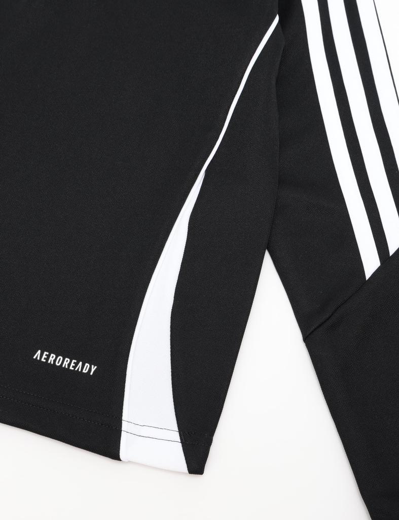 Adidas Tiro 24 Training Soccer Size Size 140 Kids' Jersey, Unisex, HAS78, Black/White (IJ9952),