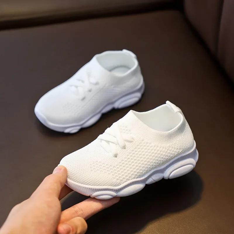 Baby Sneakers 2025 Fashion Children Flat  Infant Kids Baby Girls Boys Solid Mesh Sport Running Sneakers Shoes