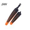Durable Bicycle Wings 2Pcs Bike Mudguard Set Front Rear Fenders High Strength Accessories Anti-fouling Design Universal Easy to Install Rust-free