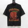 Bombardino Crocodilo Italian Brainrot Washed T Shirt Streetwear Hip Hop Casual Tshirt  Tees Men Women Short Sleeve Oversize
