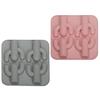 Cookie Cutter Fondant Cake Mold Food-Grade Silicone Halloween Cookie Cutter Moulds Cactus Shape Environmentally Gift