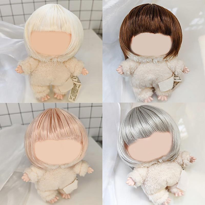 

Doll Wig High Temperature Fibre Durable BJD Hair For Labubu Doll 22-23CM Head