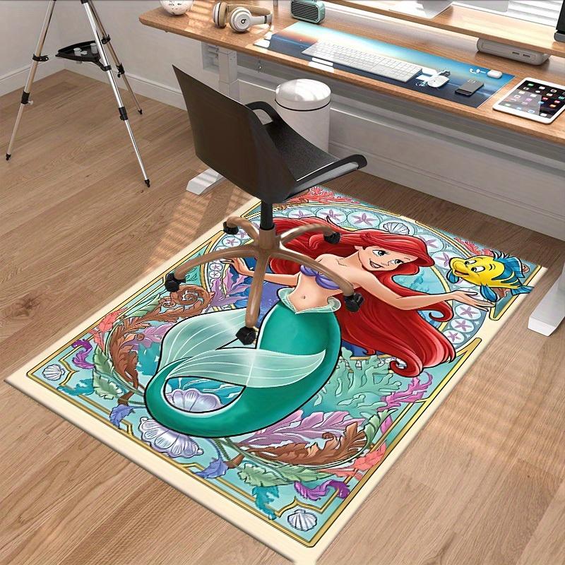 1pc, "Home Decor Rug | Office Carpet | Chair Pad | Outdoor Mat | Gift Idea - The Little Mermaid Inspired Design"P020