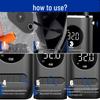 Wireless Portable Multi-functional Electric Car Tire Inflator Pump