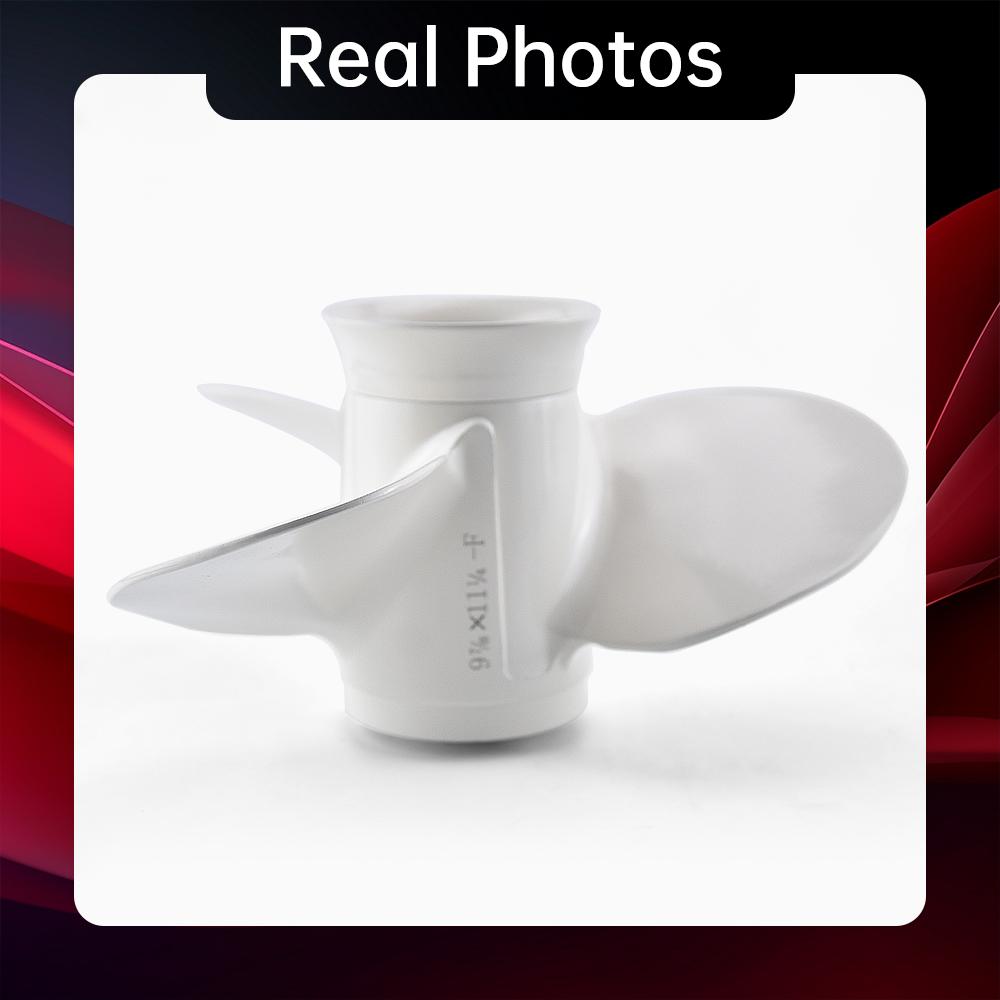 Outboard Propeller For Yamaha 20hp 25hp 30hp 9 7/8*11 1/4 Boat Motor Aluminum Alloy Screw 3 Blade 10 Spline Ship Marine Engine Part