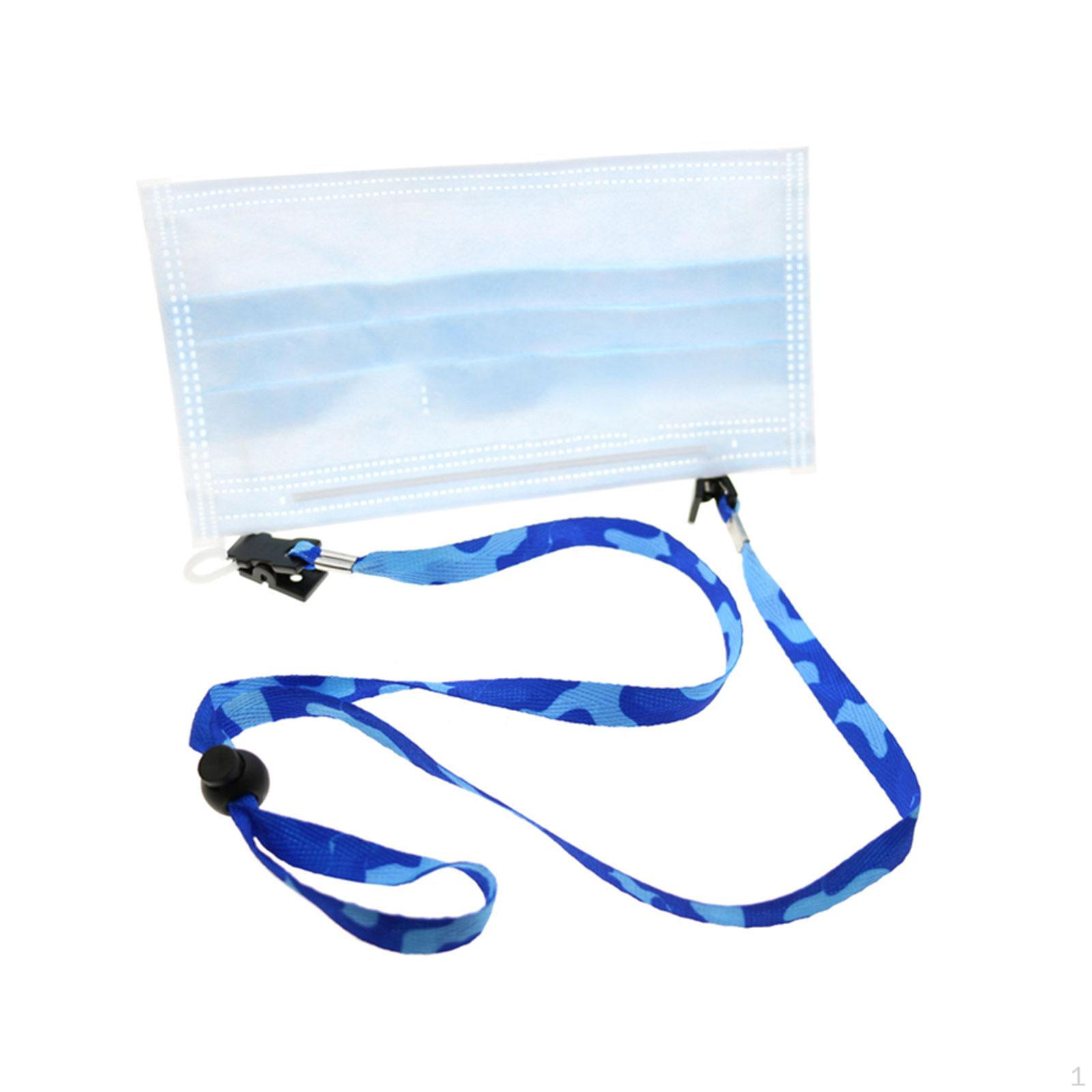 

Держатель нагрудника, зажим для салфетки, регулируемые легкие колпачки, фиксирующий ремешок для пожилых людей синий