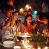 Transparent Luminous LED Night Lights USB DIY Acrylic Erasable Write Message Board Desktop Ornament Wedding Party Christmas Gift