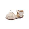 2025 Children Princess Sandals for Girls Summer New Fashion Korean Style Soft Bottom Anti-slippery Versatile Cut-outs Beach Shoe
