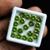 5x5 Mm Natural Sapphire Round Cut 4 Pcs Lot Certified Green Gems Free Delivery