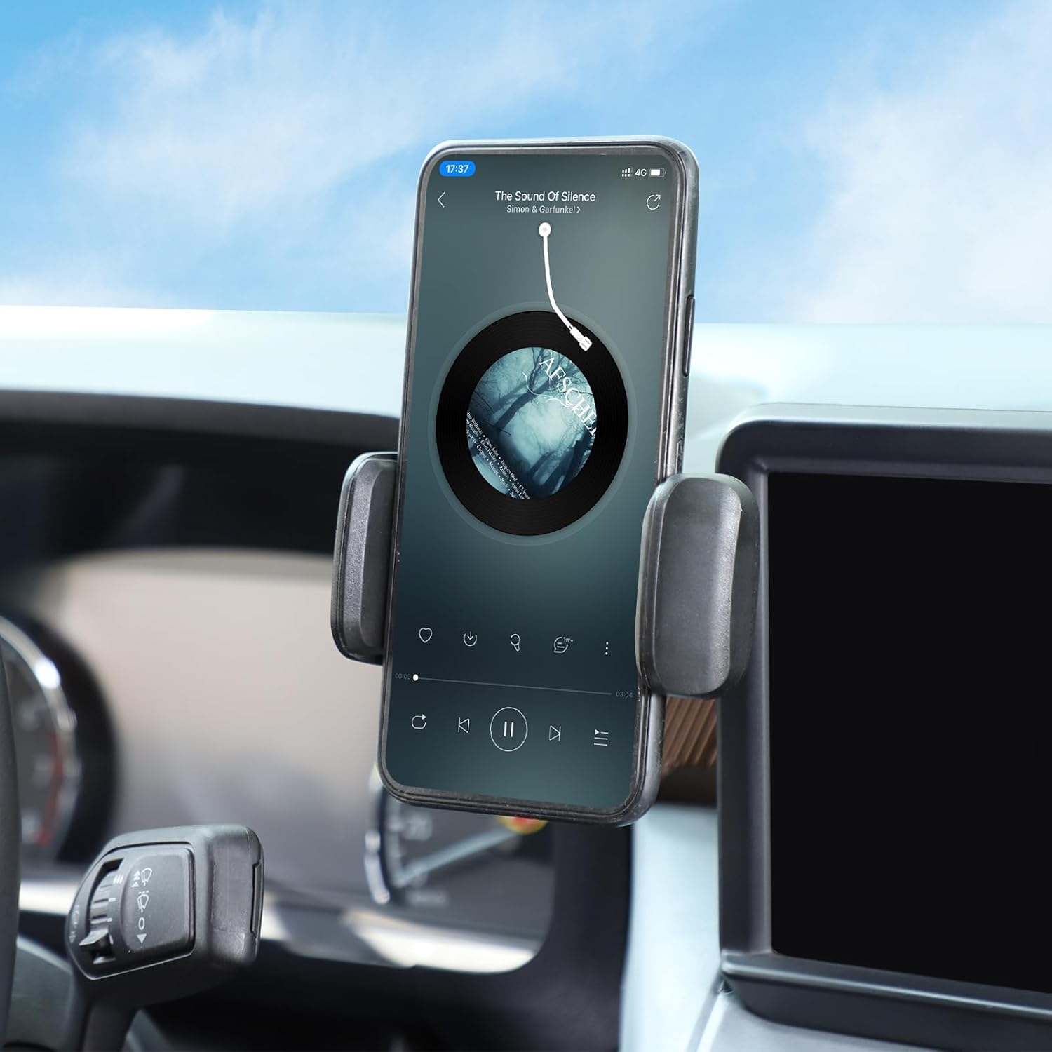 

Car Phone Mount Compatible with Ford Maverick 2022-2025 Center Console Multimedia Display Left Side Panel Cell Phone Holder Dash Clip Mobile Cell Style A