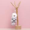 Adorable Otter Sea Plush Toy Cute Fluffy Keychain Charm Bags Perfect Doll Gift