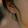 Sweet and cool girl~ Light luxury high-end butterfly earrings New year's trendy cold wind sweet stud earrings and ear jewelry