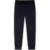 Anta Casual Simple Solid Color Straight Leg Elastic Knit Sports Pants Men bottoms Basic-Black 152447308-3