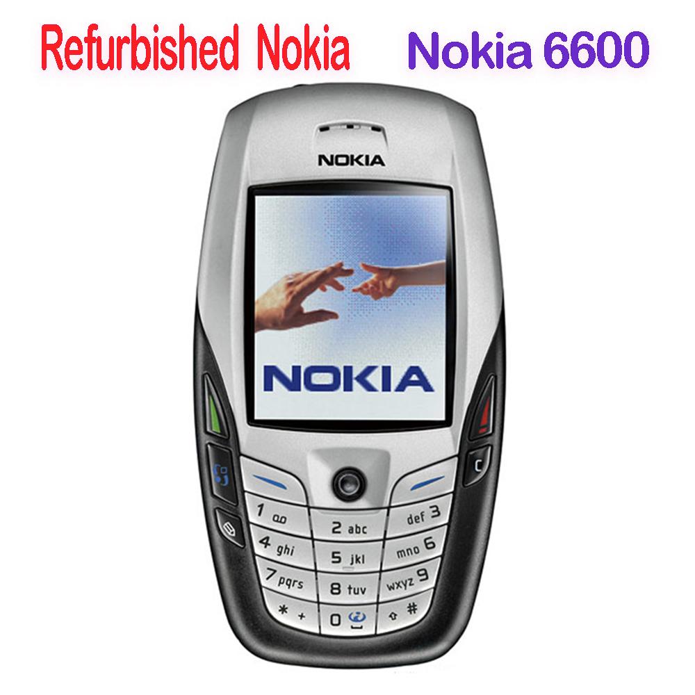 90% new Refurbished Nokia Original Nokia 6600 Mobile Phone