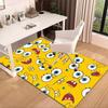 Sponge Expressions Pattern Carpet, Chair Rug,Rug for Office Bedroom Living Rooms, Doormat Decor Fan Gift Christmas Gift