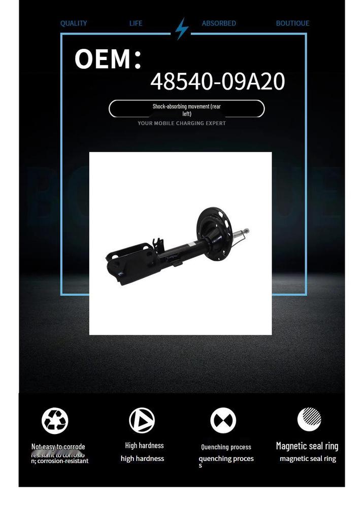Shock Absorber 48540-09A20 for Toyota Highlander - Hot-Selling Auto Part