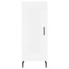 Sideboard White 34.5 x 34 x 90 cm Particleboard