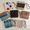 Winter Plush Wallet Zipper Coin Purse Women's Lamb Wool Clutch Bag with Rope Children Cute Purse Card Bag Key Earphone Pouch