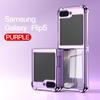 Kompatible Samsung Z Flip7 Galvanisierte Transparente Fallschutzhülle