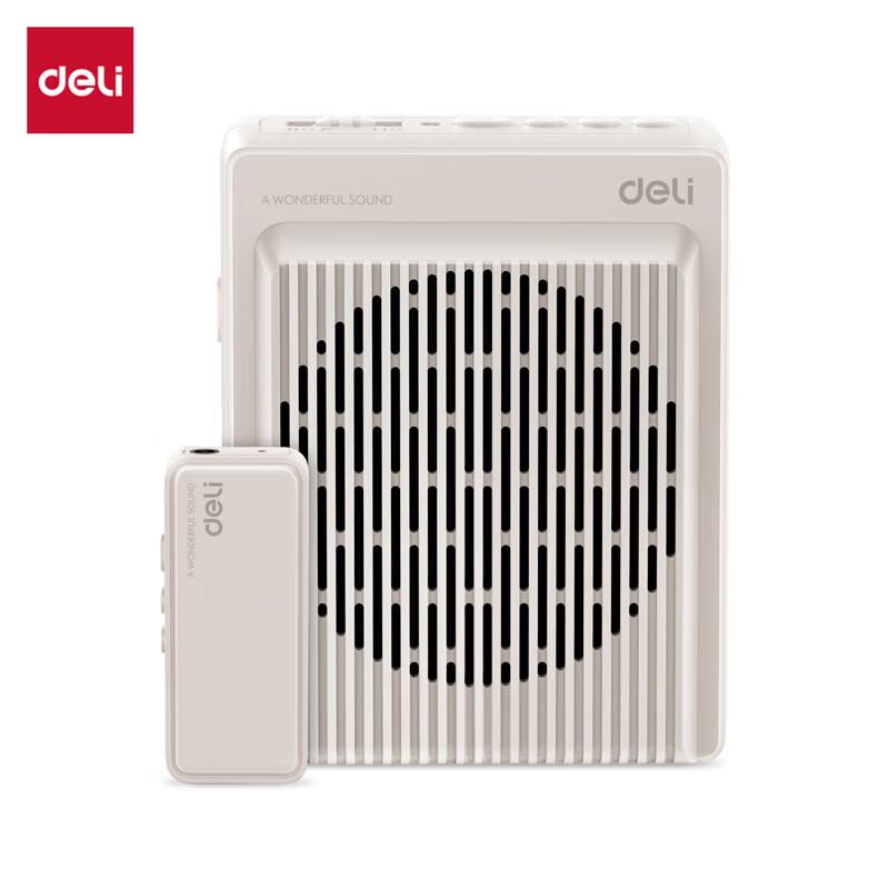 Deli LT921 Portable Wireless Voice Amplifier for Teachers and Guides