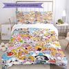 3pcs LankyBox Bedding Set Duvet Cover Closure Includes 1 Duvet Cover & 2 Pillowcases, Soft and Comfortable for All Seasons.