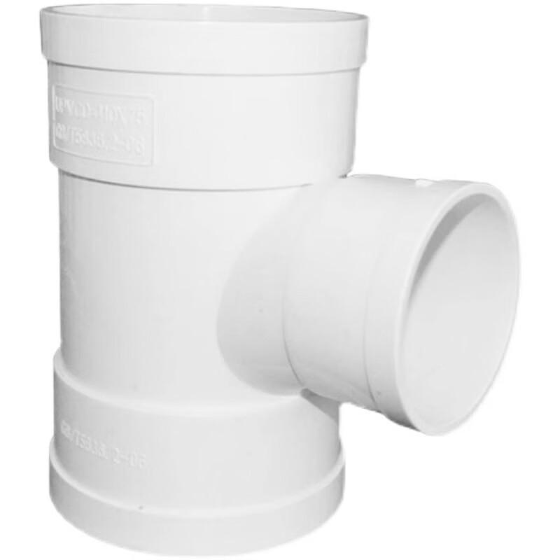 Saizesi PVC Drainage Tee Pipe Fitting