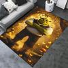3D Printed Shrek,Fairy tale,Fantasy Forest Anti-Slip Rug - Machine Washable Office Rug for Living Room, Bedroom, Office - Multiple Sizes