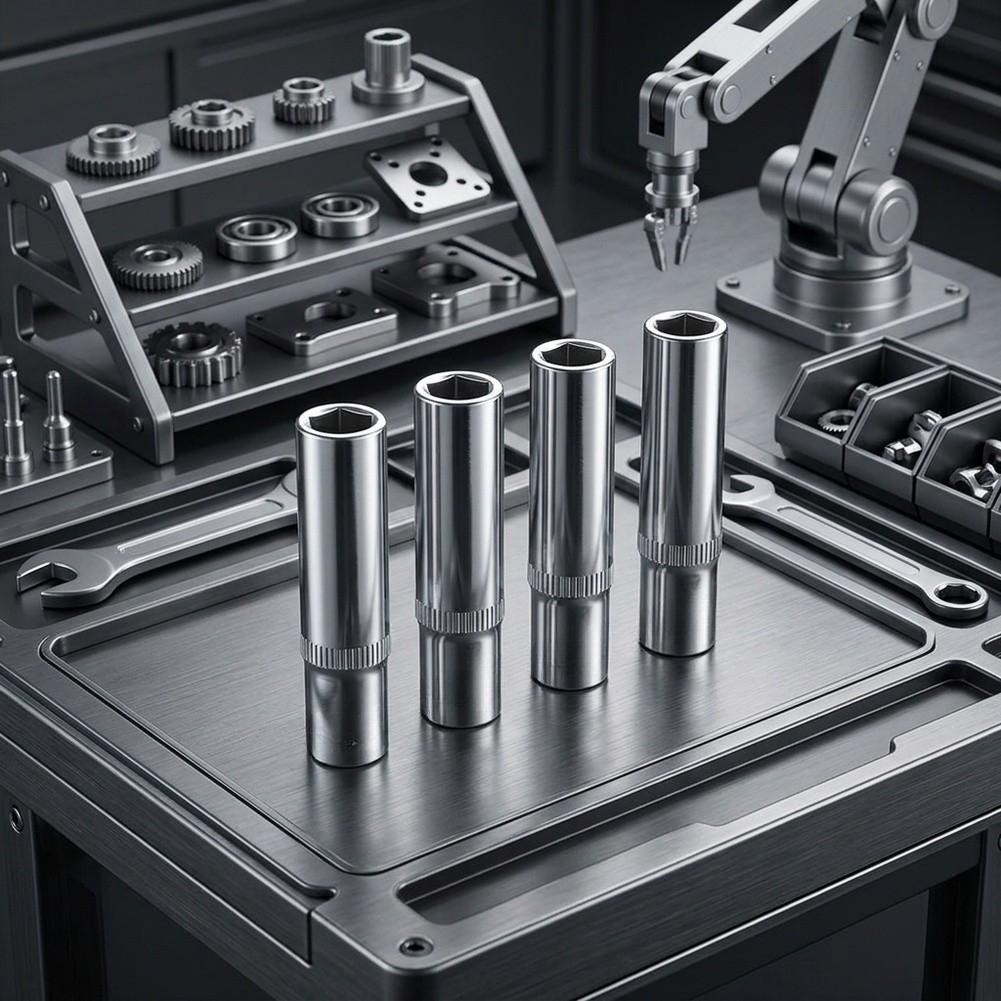 1/4 Inch Drive Socket Deep Socket Wrench Hexagon Socket Wrenches