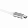 4Port USB 3.0 Hub MultiFunction Type C Splitter Extender Dock Adapter OTG PC(Silver )