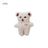 1PC Lovely Bear Fridge Sticker Magnet 3D Plush  Decals Cute Cartoon Refrigerator Sticker Gift Souvenir Home Decor Kitchen Decor