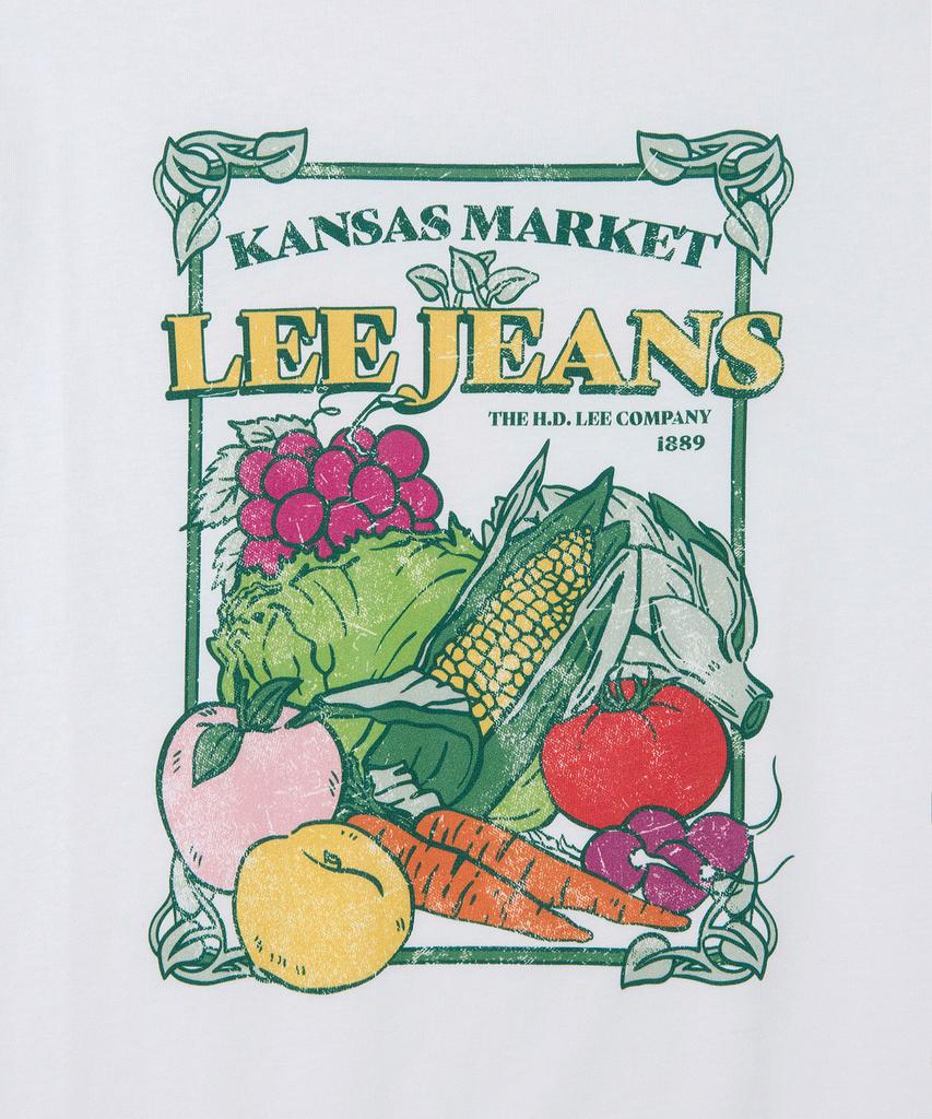 LEE Women Kansas Market Graphic T-Shirt White