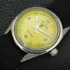 VINTAGE FAVRE LEUBA SEA KING 101 HAND-WINDING SWISS MENS YELLOW WATCH a702001-5 R208-a702001